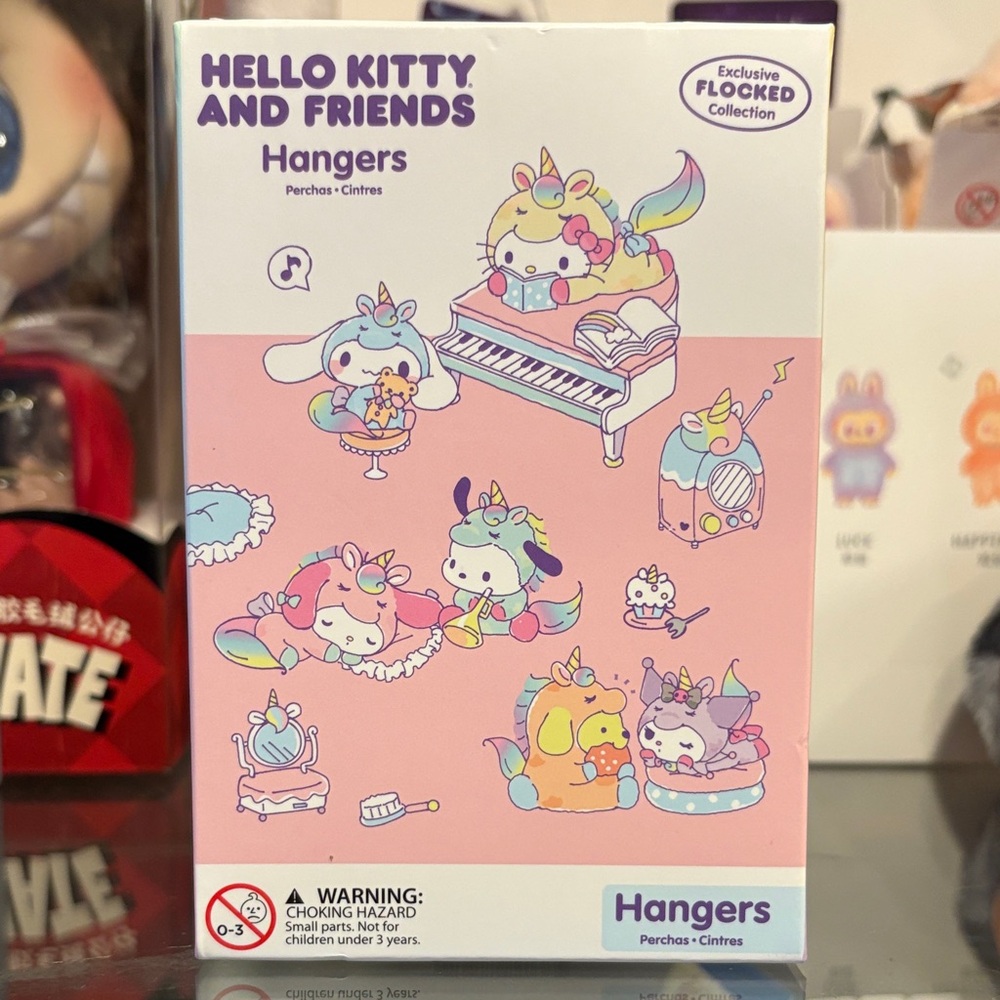 Hello Kitty and Friends Flocked Hangers